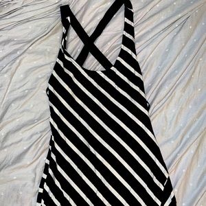 Stripped BEBE maxi dress
